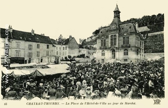 Carte postale de Château-Thierry