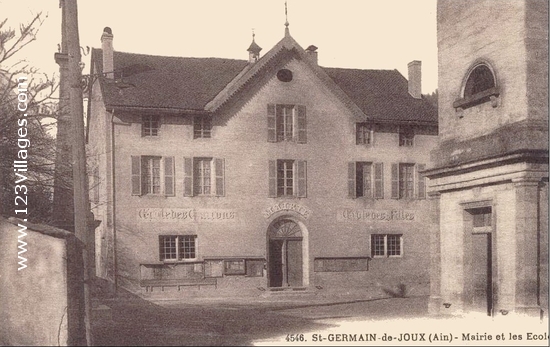 Carte postale de Saint-Germain-de-Joux