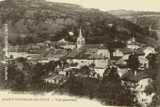 Carte postale de Saint-Germain-de-Joux