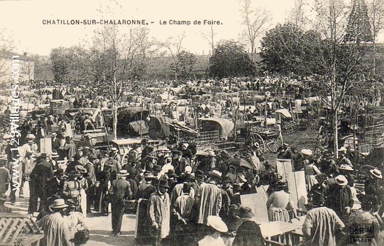 Carte postale de Châtillon-sur-Chalaronne