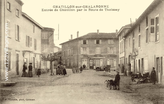 Carte postale de Châtillon-sur-Chalaronne