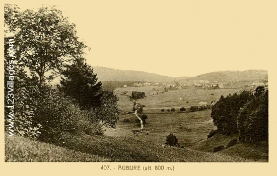 Carte postale de Aubure