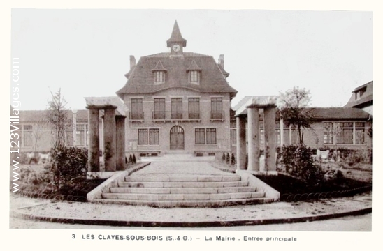 Carte postale de Clayes-sous-Bois