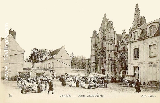 Carte postale de Senlis