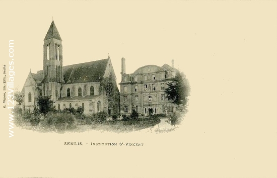 Carte postale de Senlis