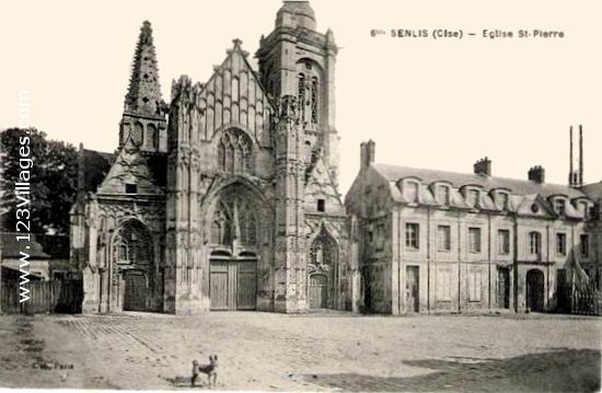 Carte postale de Senlis