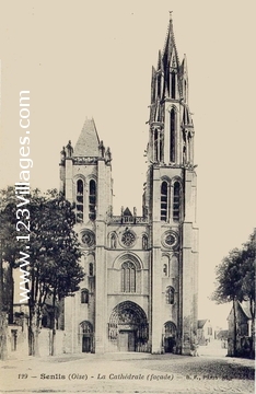 Carte postale de Senlis