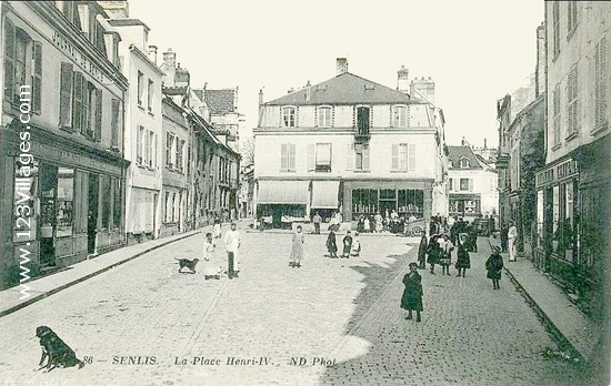 Carte postale de Senlis