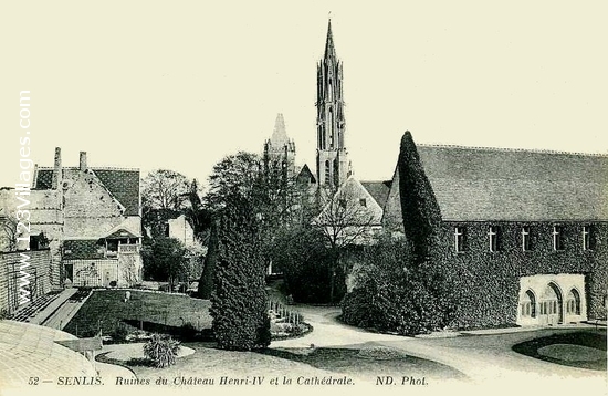 Carte postale de Senlis