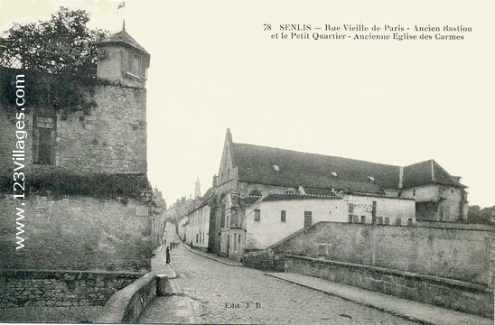 Carte postale de Senlis