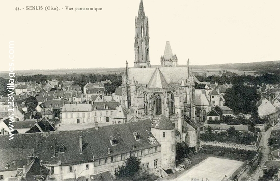 Carte postale de Senlis