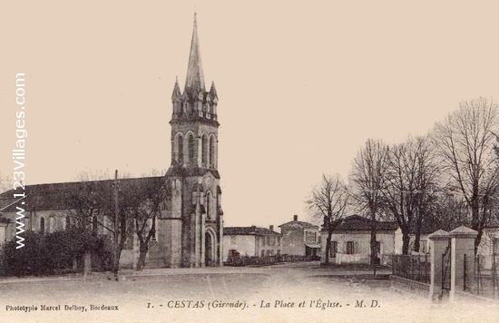 Carte postale de Cestas