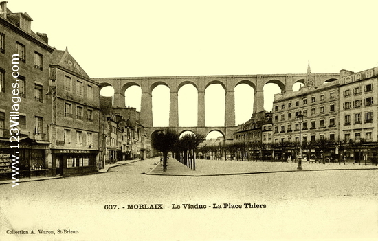 Carte postale de Morlaix