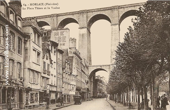 Carte postale de Morlaix