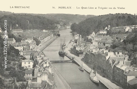 Carte postale de Morlaix