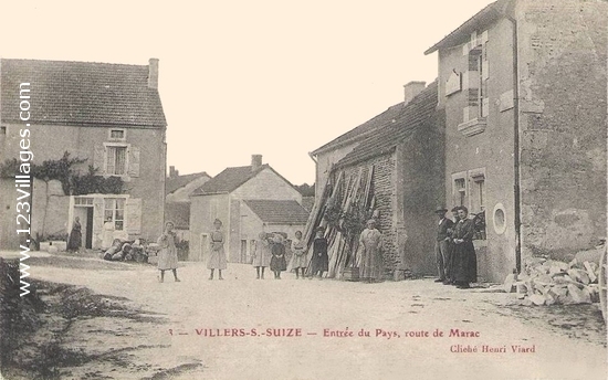 Carte postale de Villiers-sur-Suize