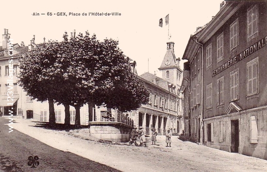 Carte postale de Gex