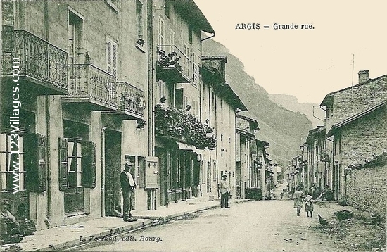 Carte postale de Argis