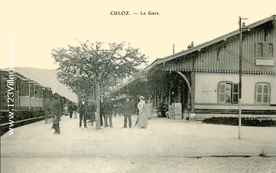 Carte postale de Culoz