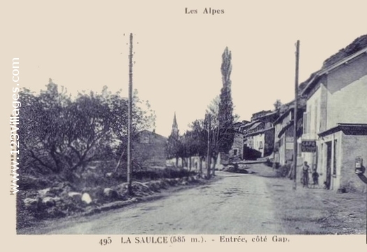 Carte postale de La Saulce