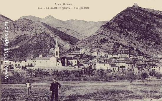 Carte postale de La Saulce