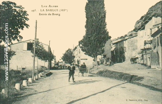 Carte postale de La Saulce