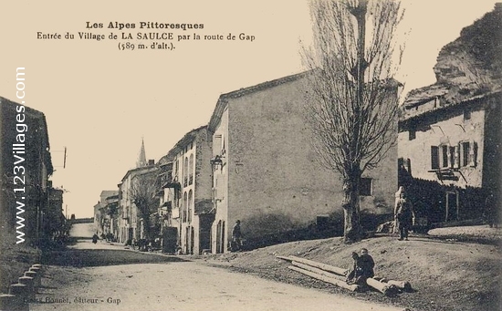 Carte postale de La Saulce