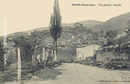 Carte postale de Rosans