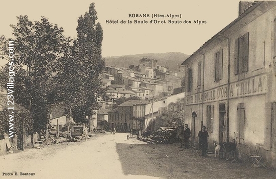 Carte postale de Rosans