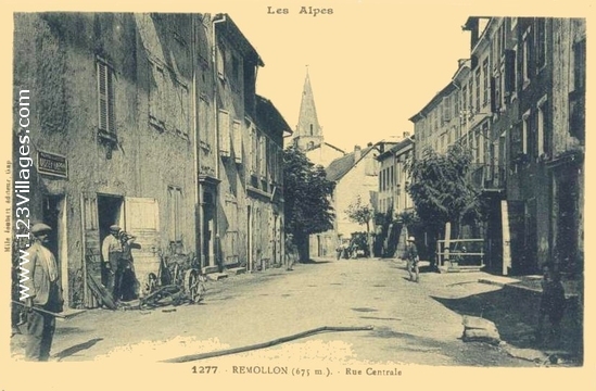 Carte postale de Remollon