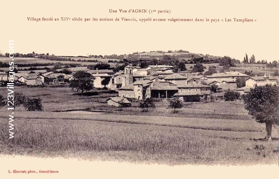 Carte postale de Agnin