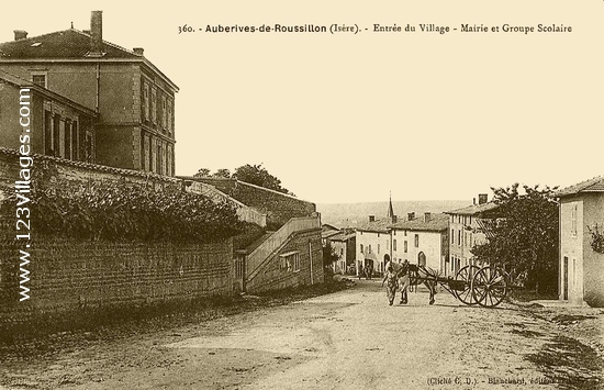 Carte postale de Auberives-sur-Varèze