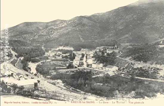 Carte postale de Amélie-les-Bains-Palalda