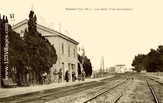 Carte postale de Salses-le-Château