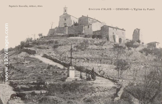 Carte postale de Cendras