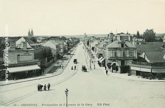 Carte postale de Soissons