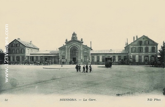 Carte postale de Soissons