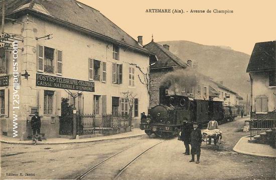 Carte postale de Artemare