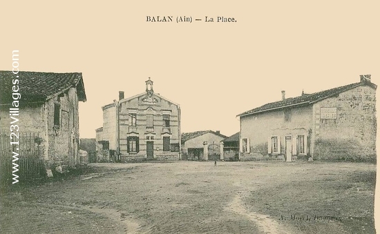 Carte postale de Balan