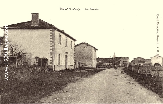 Carte postale de Balan