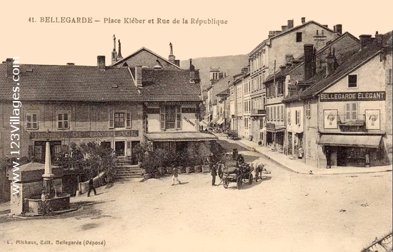 Carte postale de Bellegarde-sur-Valserine