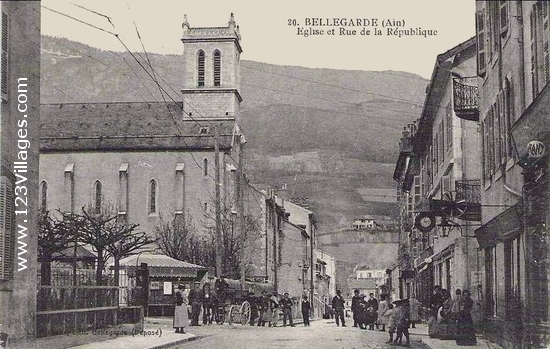 Carte postale de Bellegarde-sur-Valserine