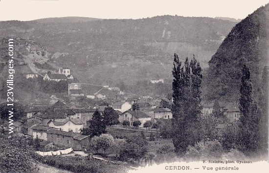 Carte postale de Cerdon