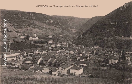 Carte postale de Cerdon