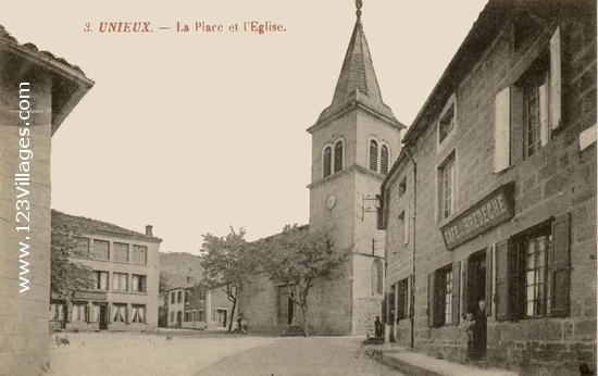 Carte postale de Unieux