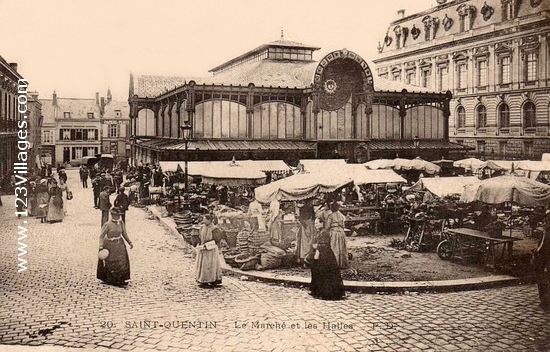 Carte postale de Saint-Quentin