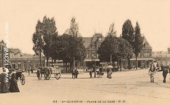 Carte postale de Saint-Quentin