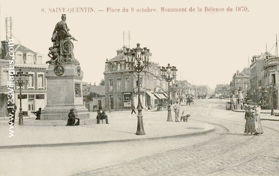 Carte postale de Saint-Quentin