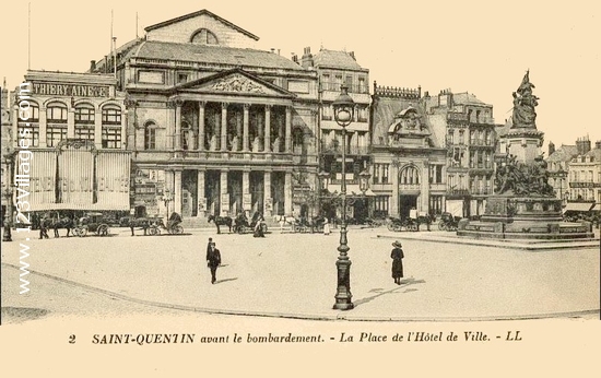 Carte postale de Saint-Quentin