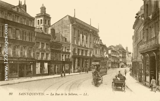 Carte postale de Saint-Quentin